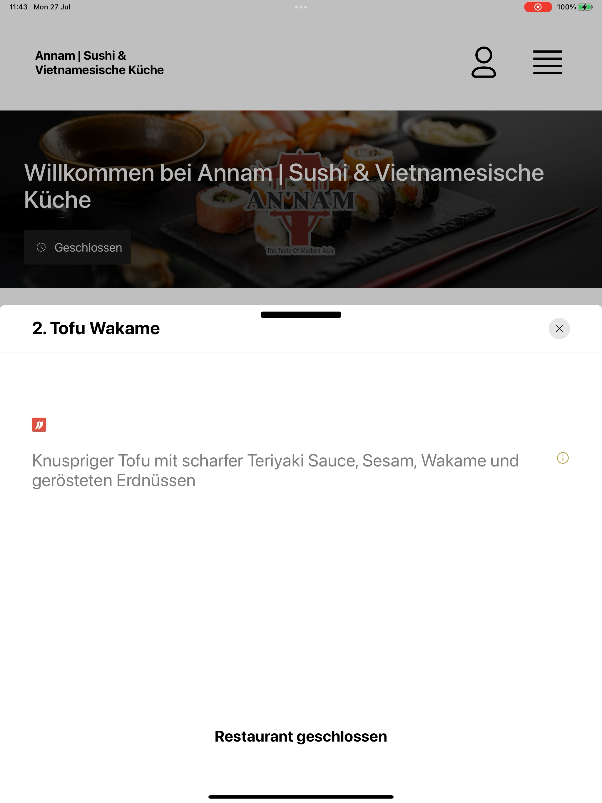 Annam Sushi & Vietnamesische screenshot 15