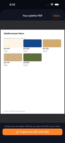 Color Scanner: RAL & HEX Screenshot 9 of 9