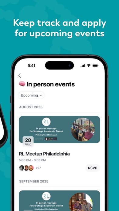 Screenshot 3 of RL Community Hub App