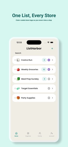 ListHarbor: Shopping Lists Screenshot 1 of 8