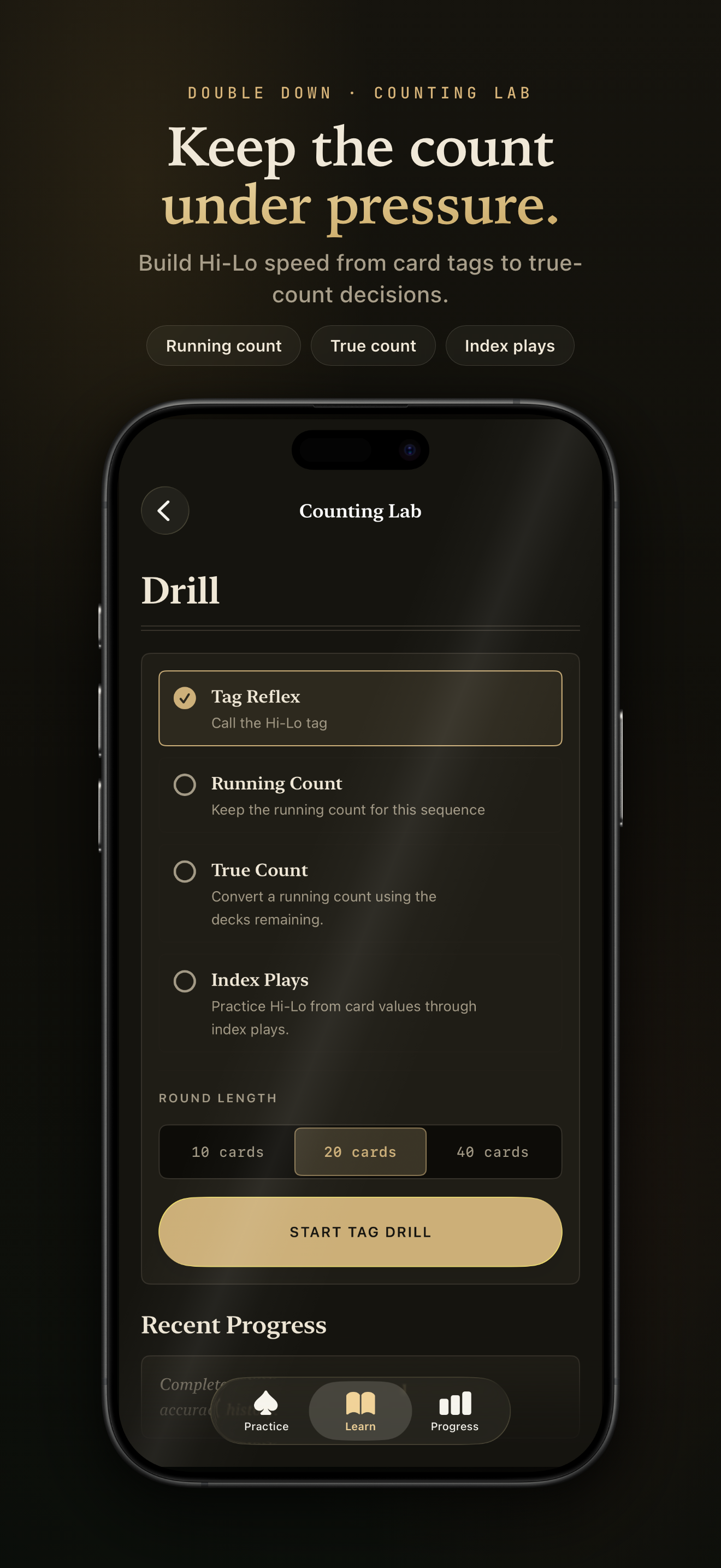 Double Down: Blackjack Trainer screenshot 8