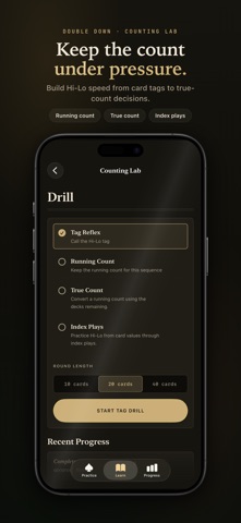 Double Down: Blackjack Trainer Screenshot 7 of 7