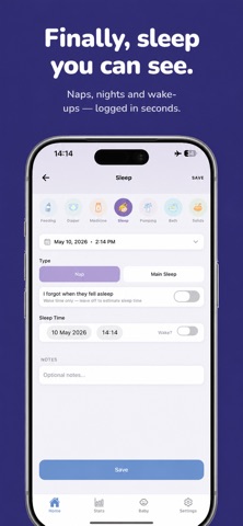 Baby Tracker: Tiny Timeline screenshot