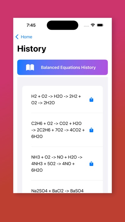 ChemEquation Balancer screenshot-6