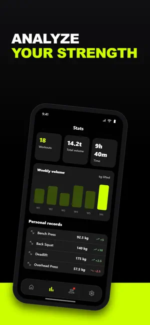 PowerLog - Workout Tracker screenshot 2