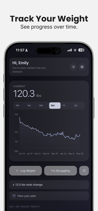 On Track: Weight Tracker Screenshot 1 of 6