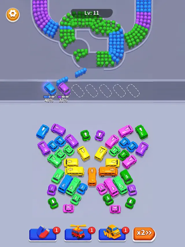 Color Puzzle Jam - Bus Fever screenshot 7
