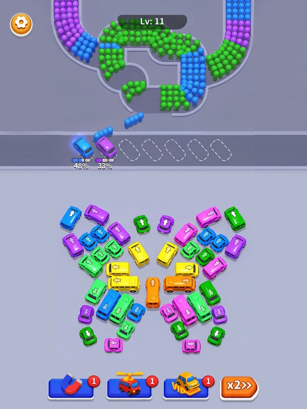 Color Puzzle Jam - Bus Fever screenshot 7