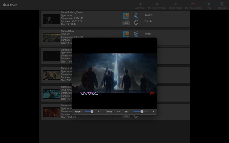 Video Batch Compressor Pro screenshot