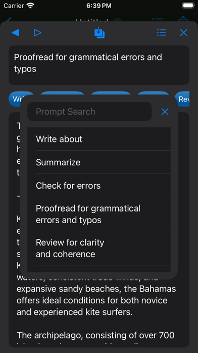 Screenshot #2 pour TextEditor-Pro