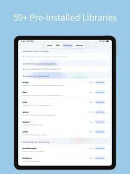 Python Code App - IDE & Editor screenshot 9
