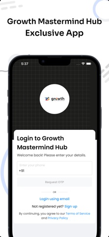 GrowthMastermindHub screenshot