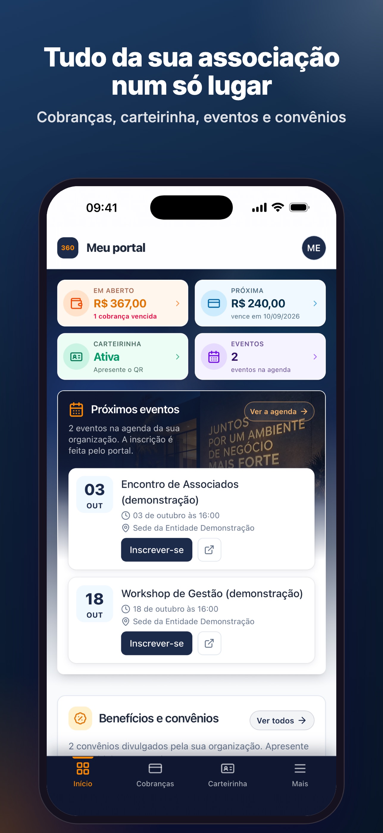 Screenshot 2 of Entidades360 Associado