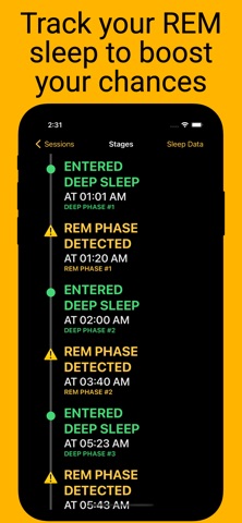 Lucid Dream Alarm - Everdream iPhone screenshot