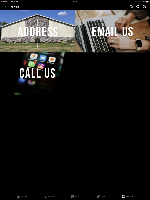 The Vine WNY iPad screenshot 3 - Education app