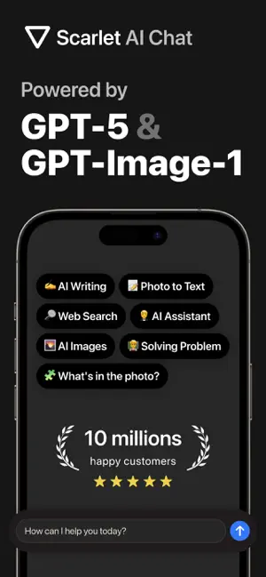 Scarlet AI – Chatbot Assistant screenshot 1