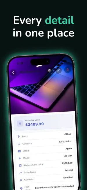 Home Inventory Tracker - Honvy screenshot 3