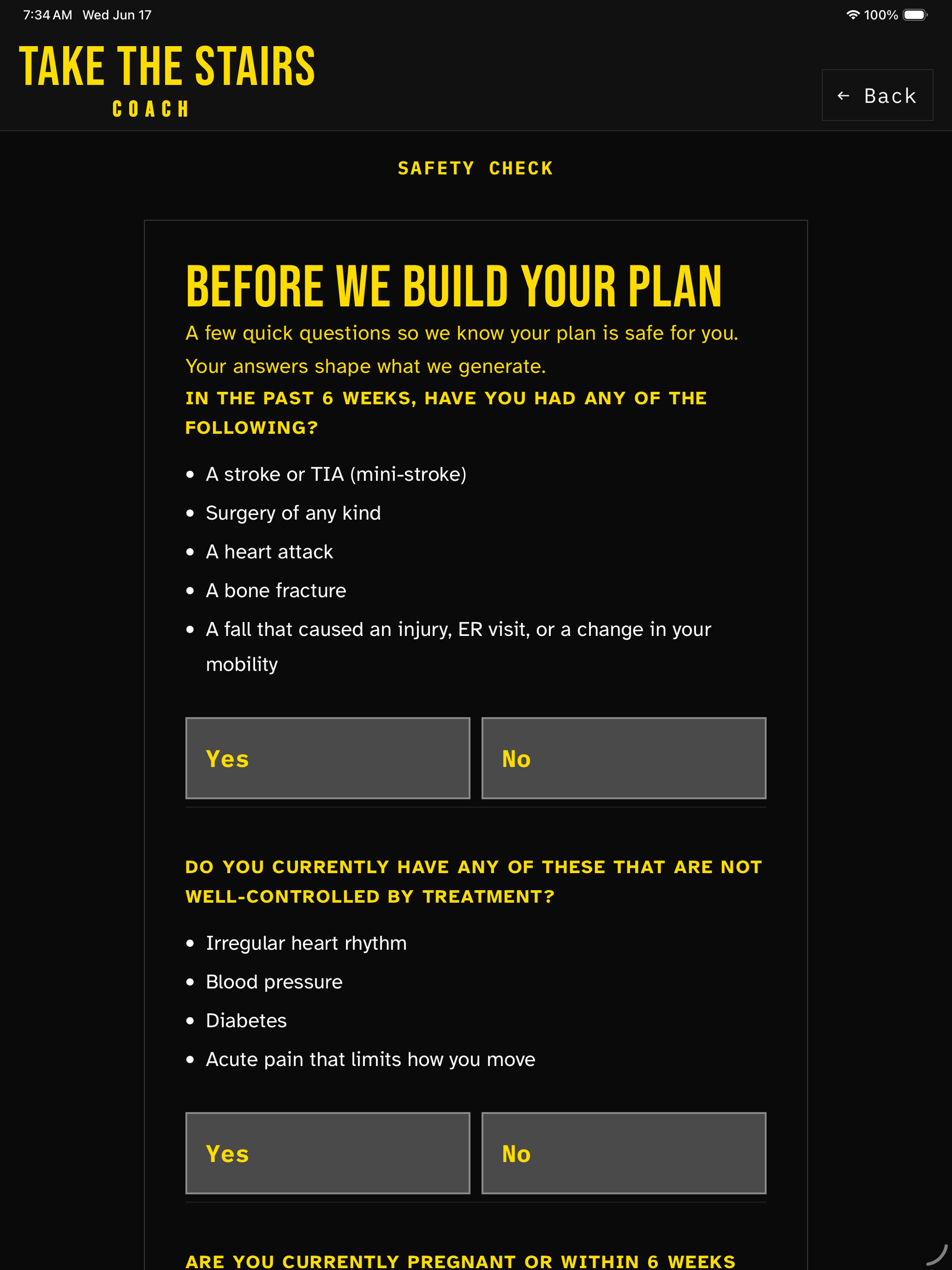 Take the Stairs Coach screenshot 13