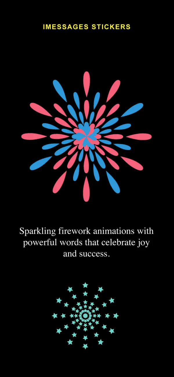 Screenshot #1 pour Animated Fireworks