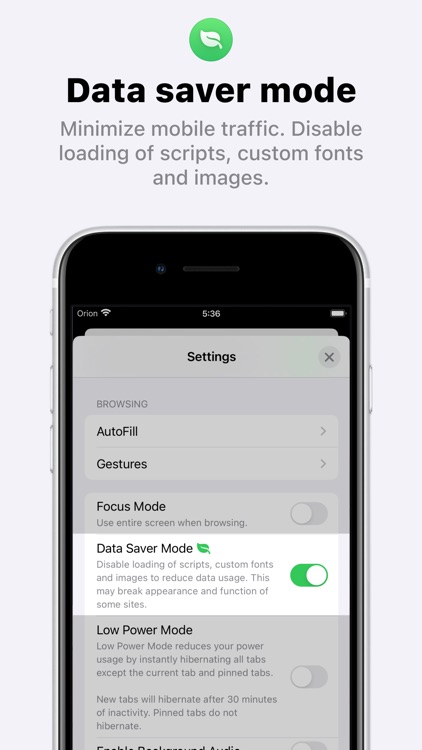 Orion Browser by Kagi screenshot-3
