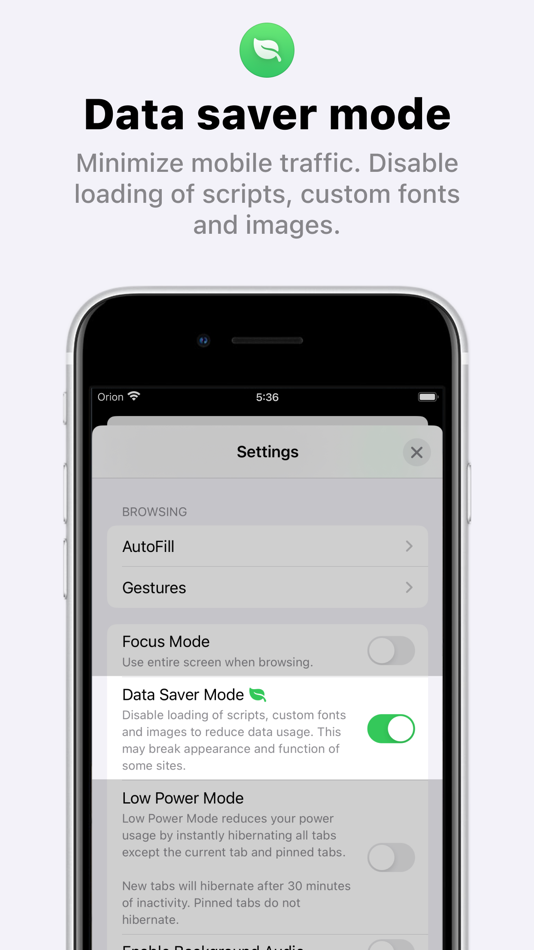 #4. Orion Browser by Kagi (iOS) 来自: Kagi Inc.