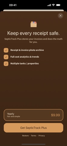SepticTrack — Septic Log Screenshot 6 of 6