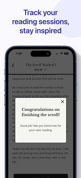 Ten Scrolls - A Daily Tracker Screenshot 4 of 6