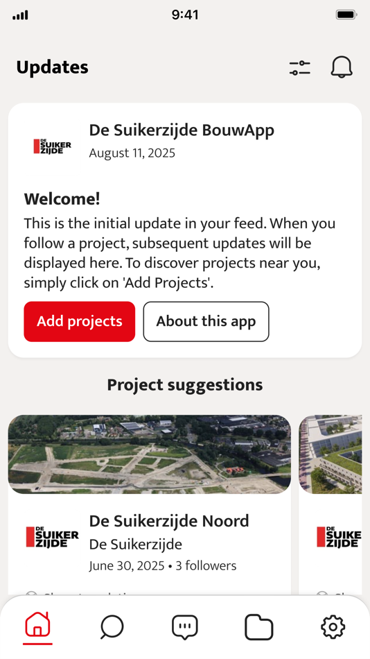 #1. De Suikerzijde BouwApp (iOS) Podle: Concepteurs BV
