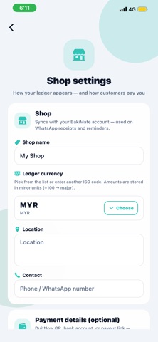 BakiMate screenshot