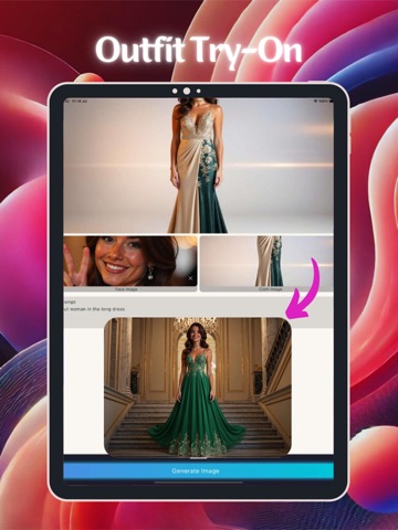 Reelora: Photo Editor & Beauty iPad screenshot