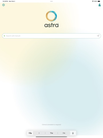 AstraAI - AI Doctor Assistant iPad screenshot 1