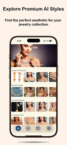 Ornix – AI Jewelry Generator screenshot