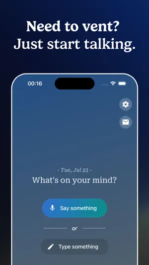 HeyOK - AI voice journal screenshot 1