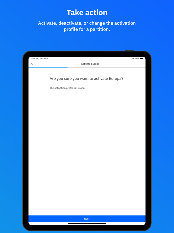 Screenshot #6 pour IBM HMC Mobile