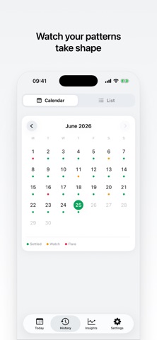 Settle: IBS & Gut Tracker Screenshot 4 of 5