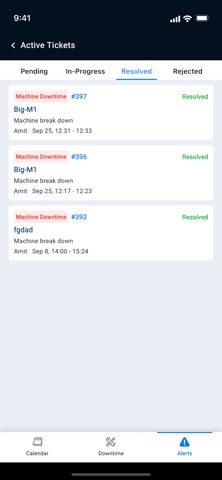 Manufapp screenshot