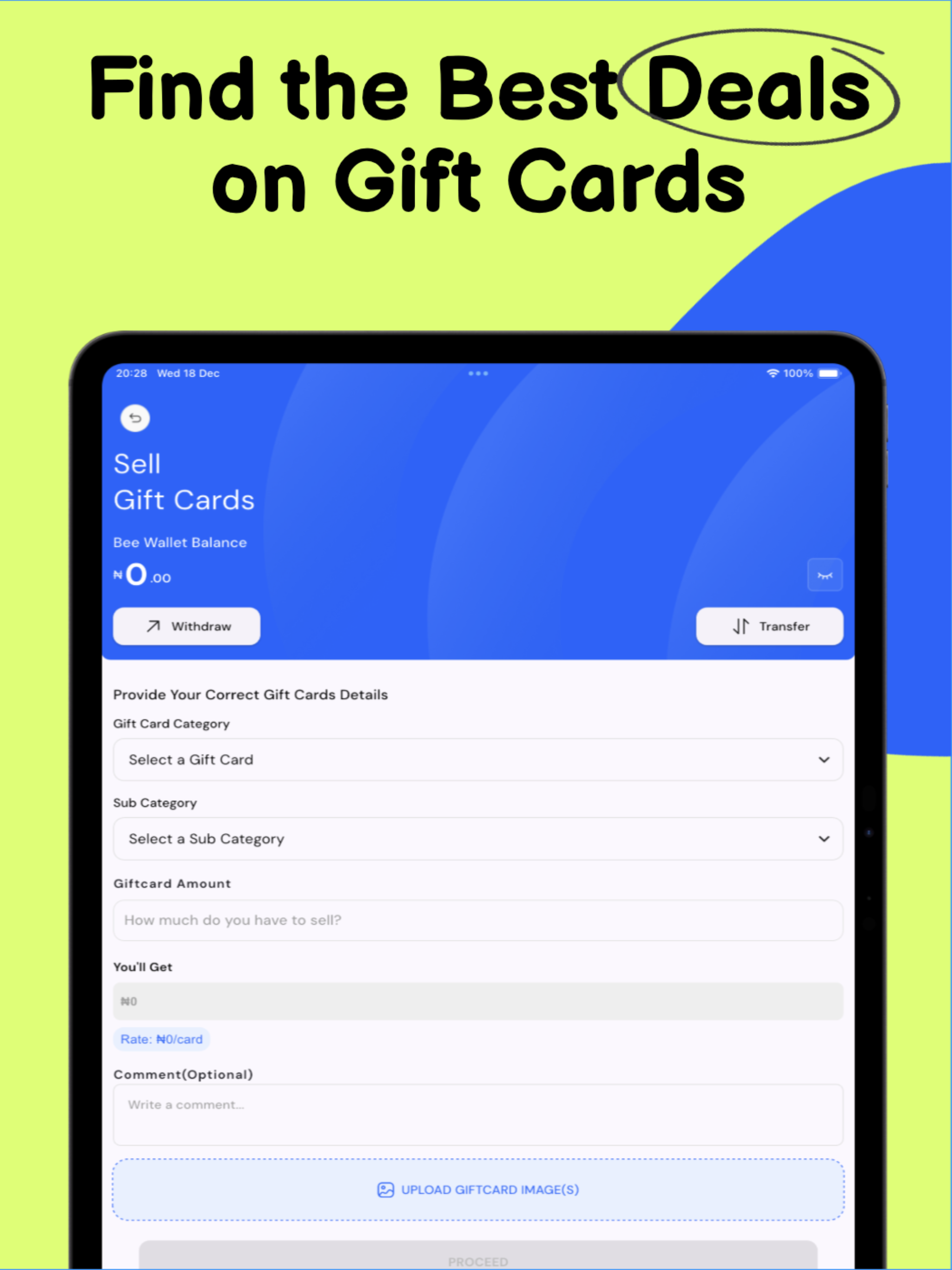 Beekle: Utilities & Gift Cards