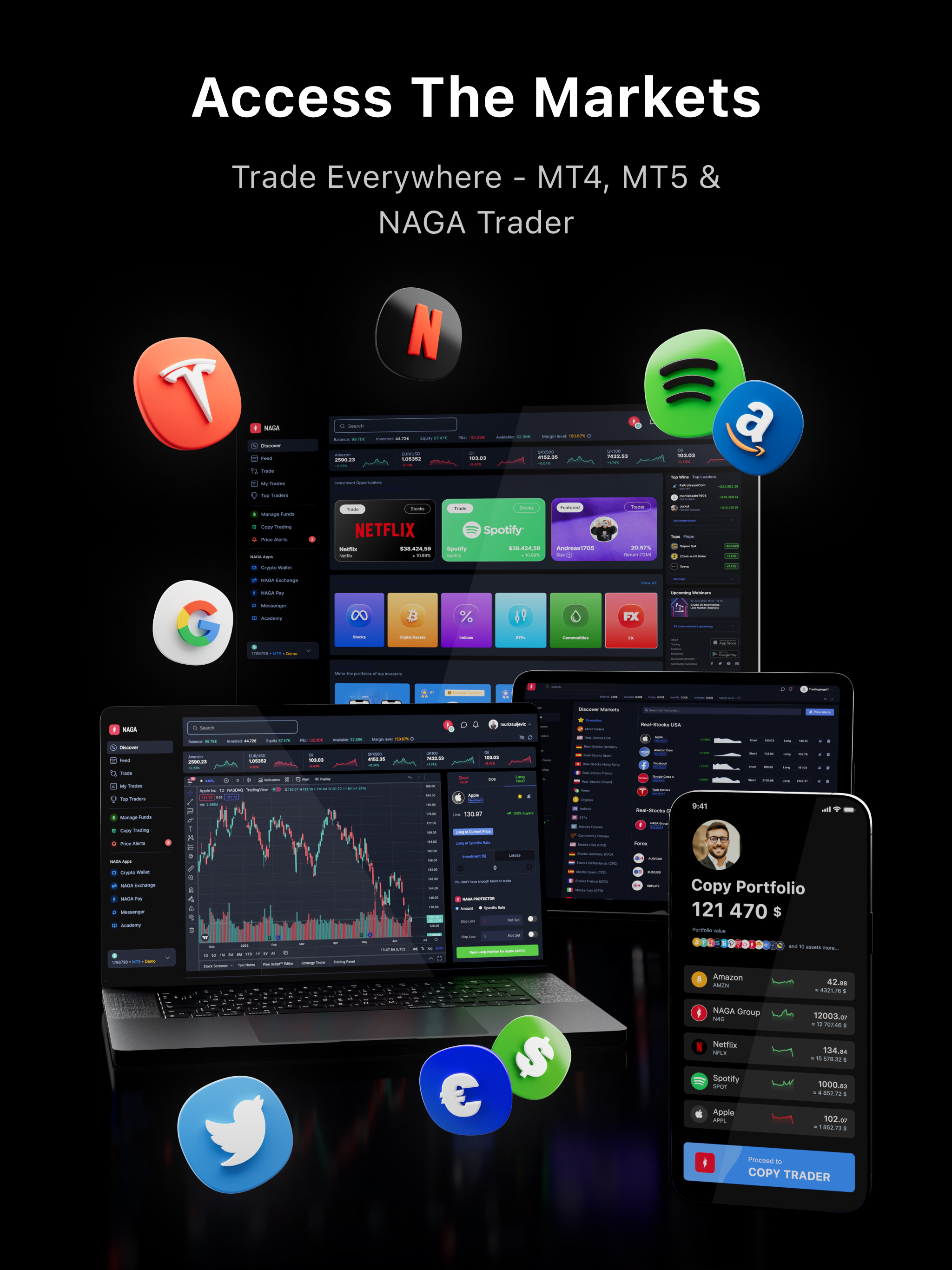 NAGA: Invest in Forex & Stocks