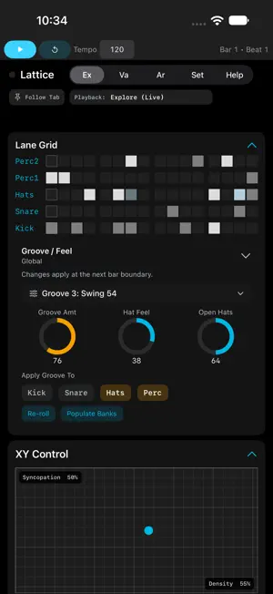 Lattice screenshot 1