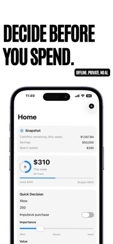 SpendWise screenshot