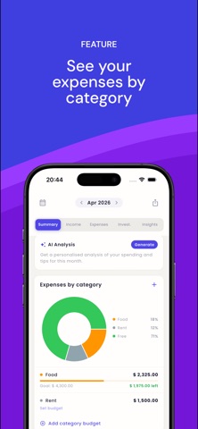 ChaChing - Finance Control iPhone screenshot