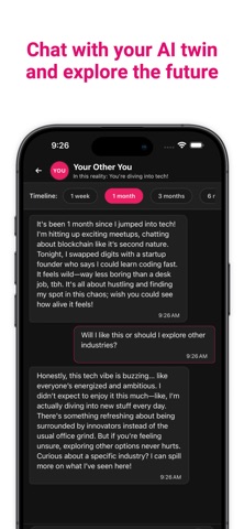 Whif AI - Simulate Your Future Screenshot 4 of 7
