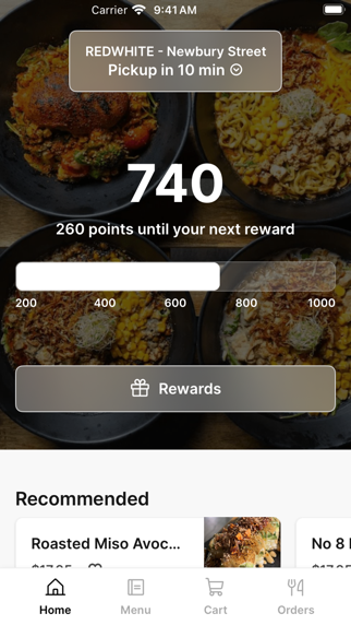 REDWHITE iPhone screenshot 1 - Food & Drink app