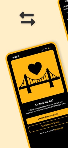 Mutual Aid 412 iPhone screenshot