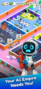 Idle AI Tycoon: Tech Empire screenshot