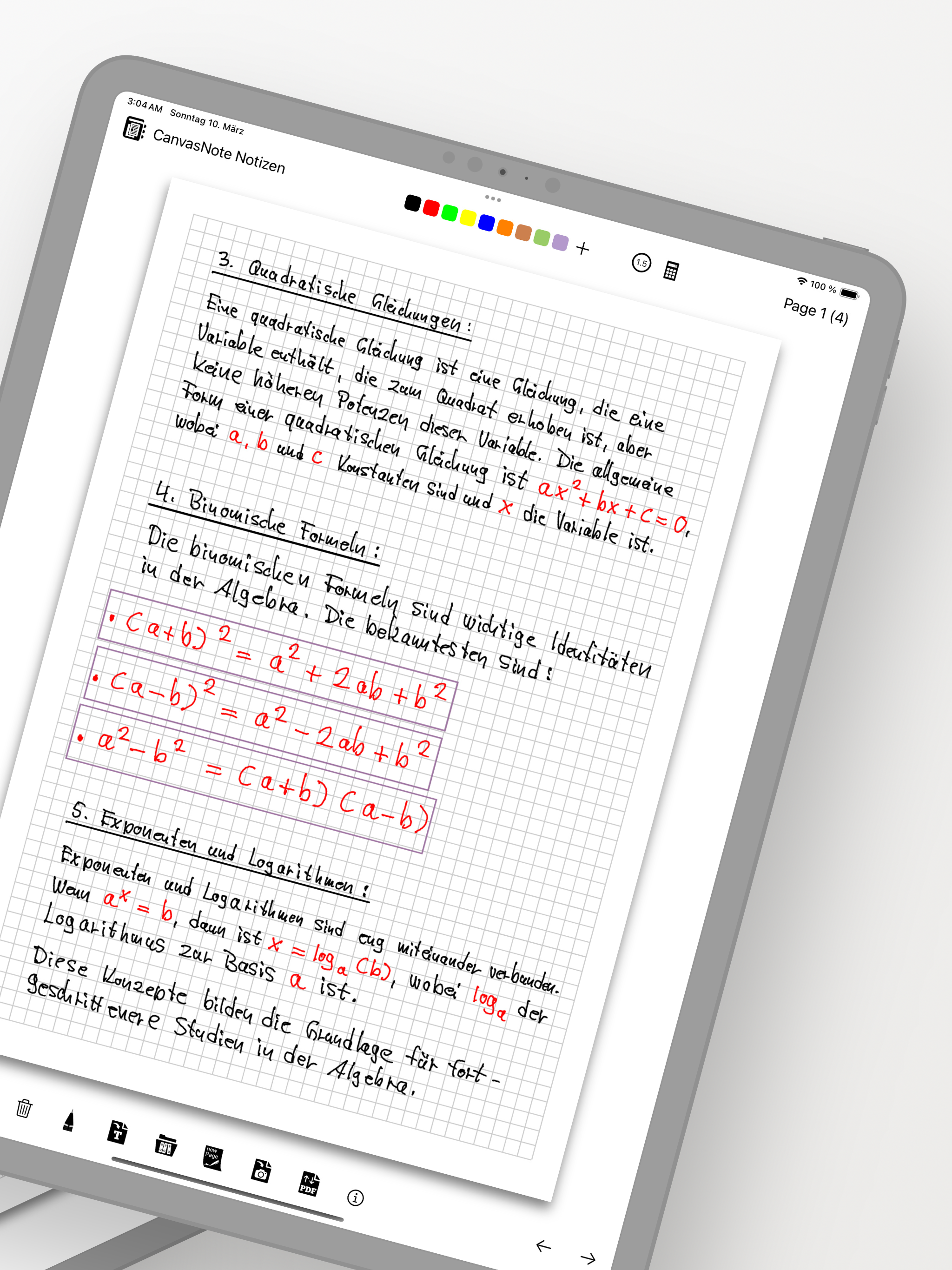 CanvasNote