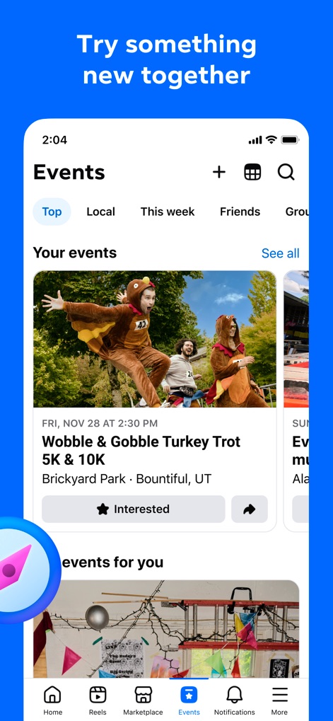 Facebook - Local Event Hub