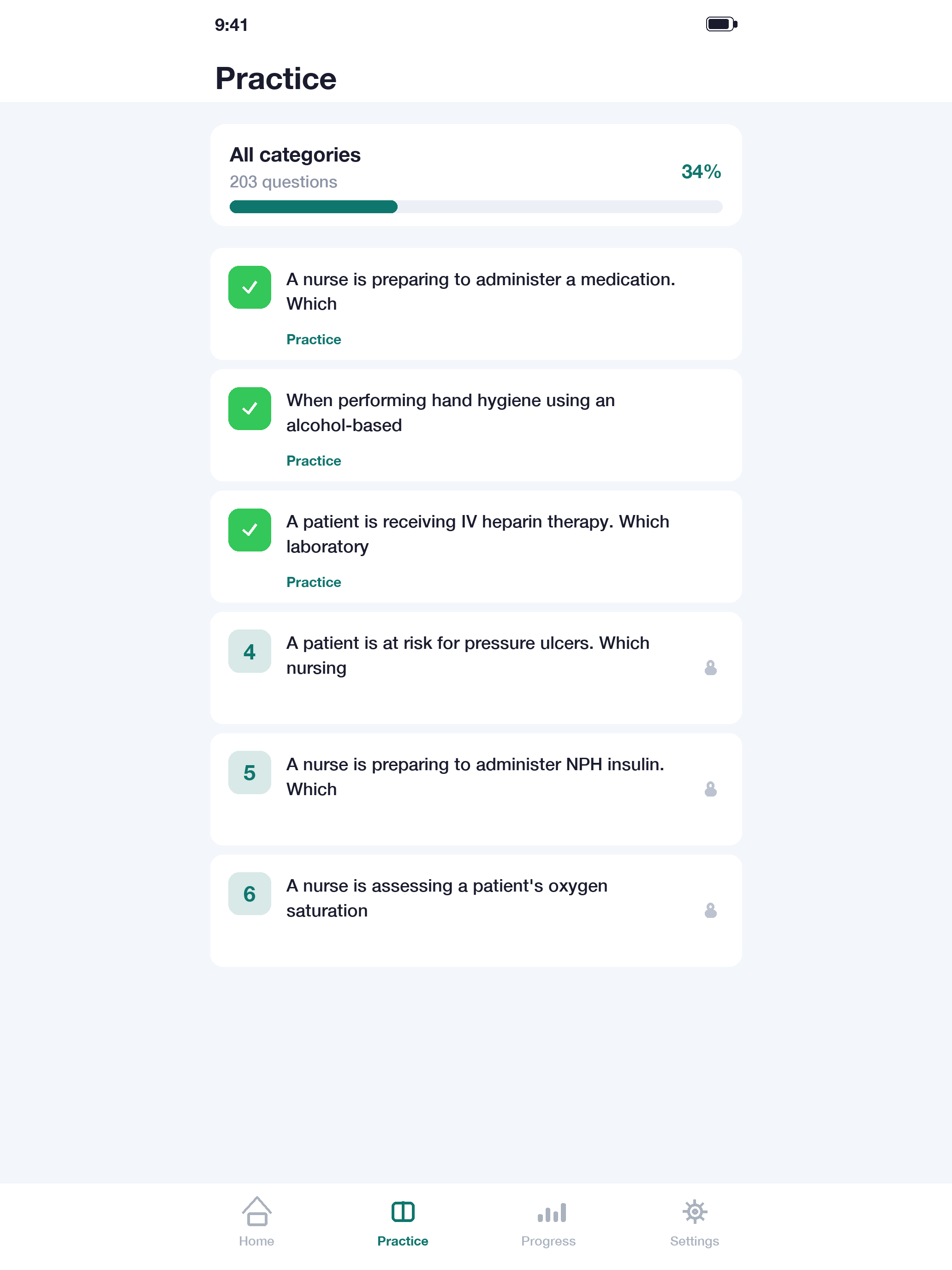 Gulf Nurse Prometric Prep screenshot 7