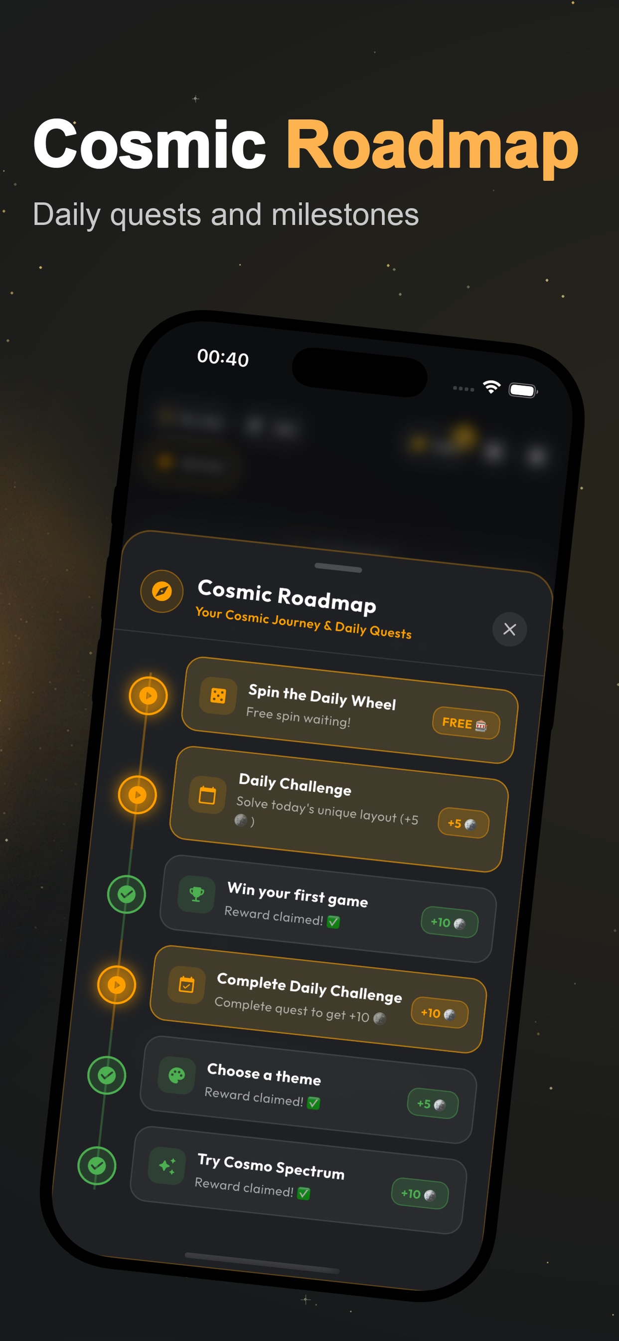 Screenshot 4 of Cosmo Solitaire: Card Game