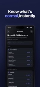 Goniometer: Range of Motion screenshot